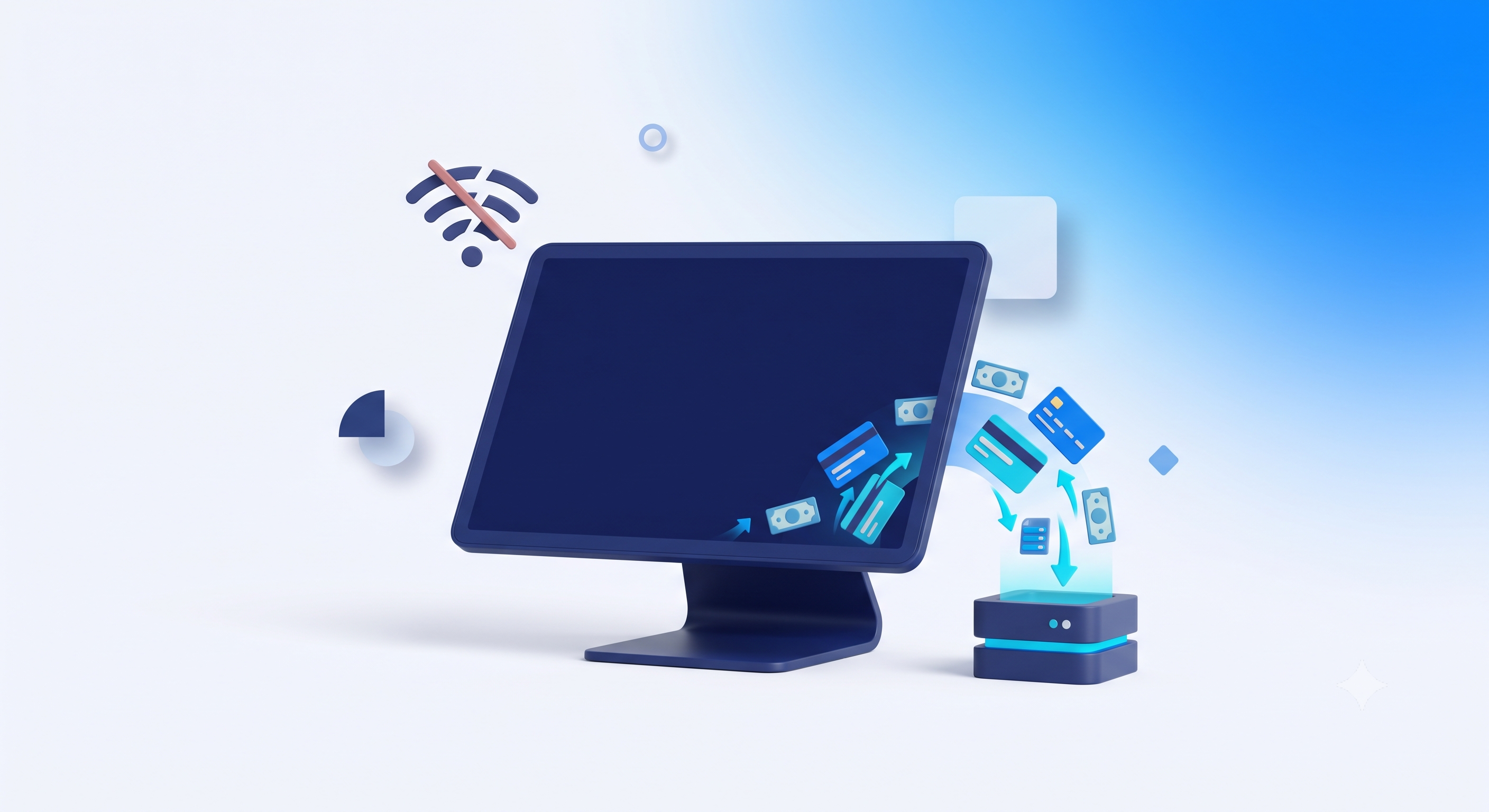 عمل أنظمة POS عند انقطاع الإنترنت (وضع الأوفلاين) واشتراطات الامتثال