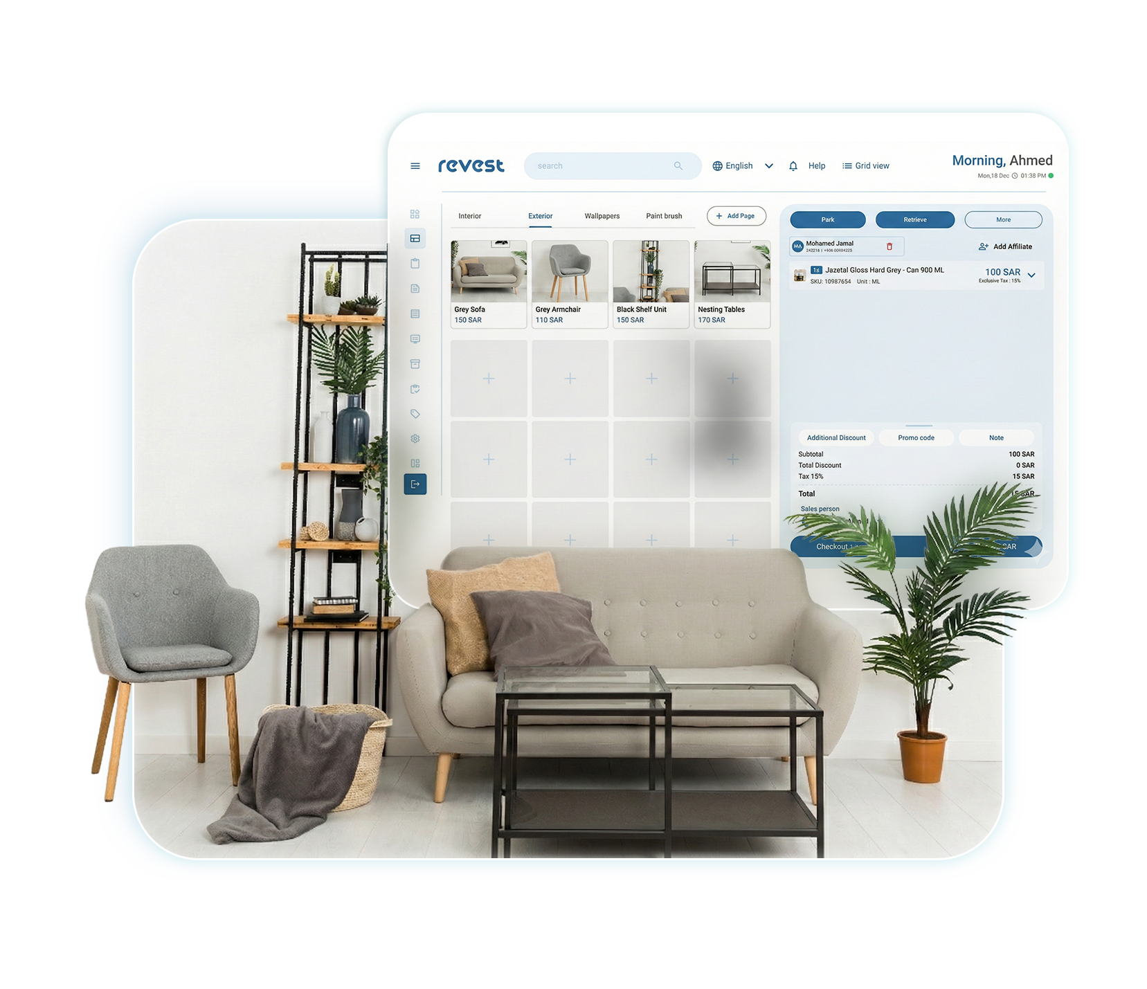 furniture decoration pos