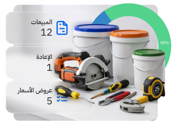 paint building material control panel